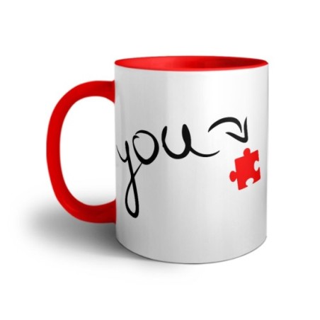 Tazza personalizzabile con nome u're my heart Love