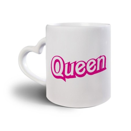 Tazza personalizzabile con nome barbie queen Love