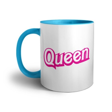 Tazza personalizzabile con nome barbie queen Love