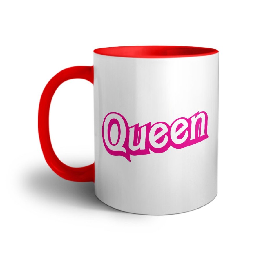 Tazza personalizzabile con nome barbie queen Love