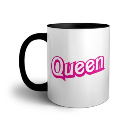 Tazza personalizzabile con nome barbie queen Love