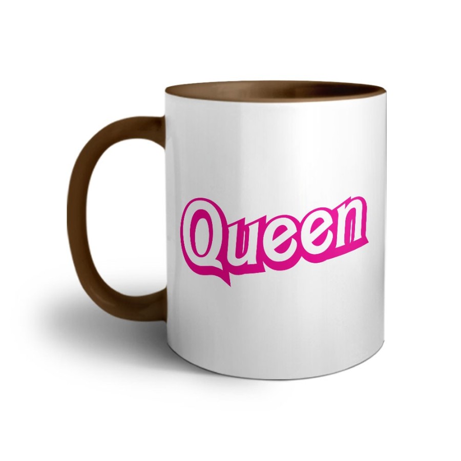 Tazza personalizzabile con nome barbie queen Love