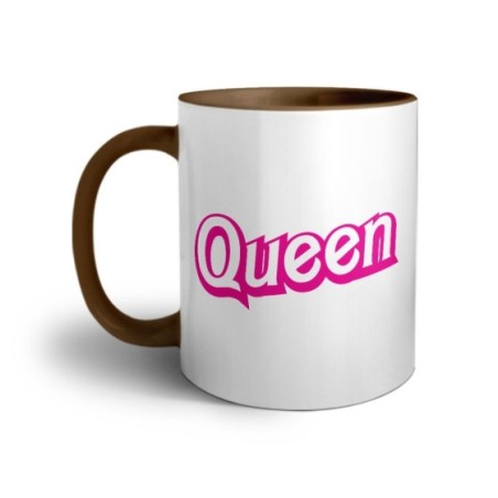 Tazza personalizzabile con nome barbie queen Love