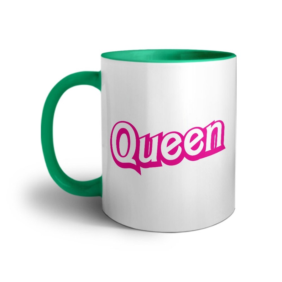 Tazza personalizzabile con nome barbie queen Love