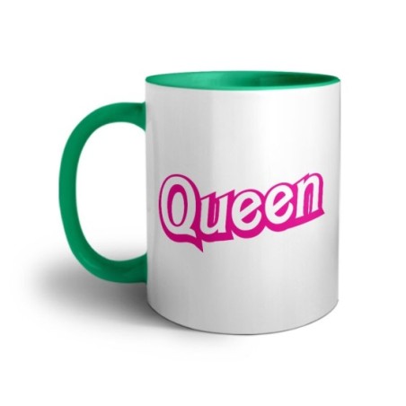 Tazza personalizzabile con nome barbie queen Love