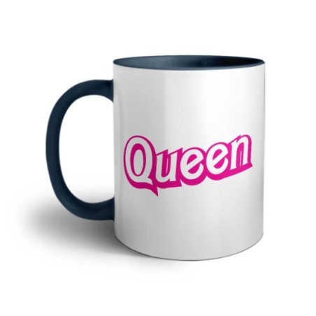 Tazza personalizzabile con nome barbie queen Love