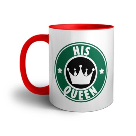 Tazza personalizzabile con nome queen starb Love