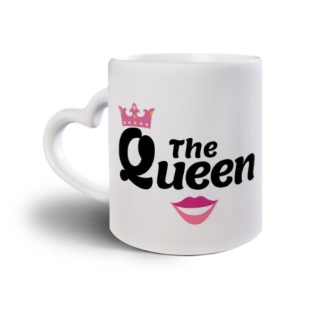 Tazza personalizzabile con nome the queen smile Love