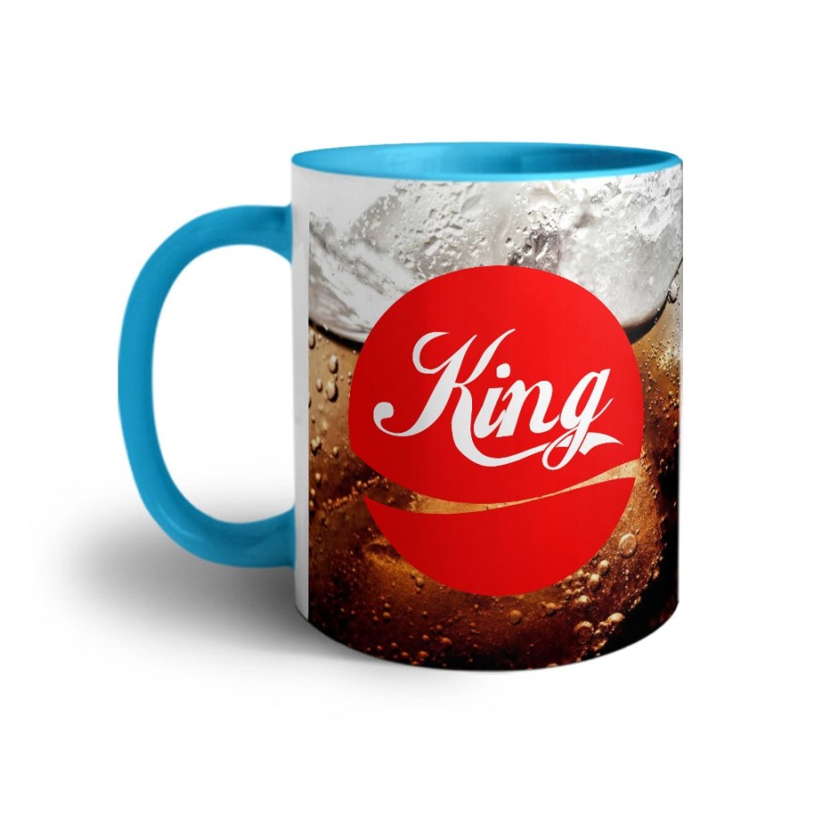 Tazza personalizzabile con nome king cola Love