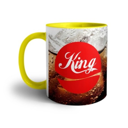 Tazza personalizzabile con nome king cola Love