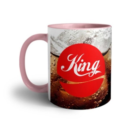 Tazza personalizzabile con nome king cola Love