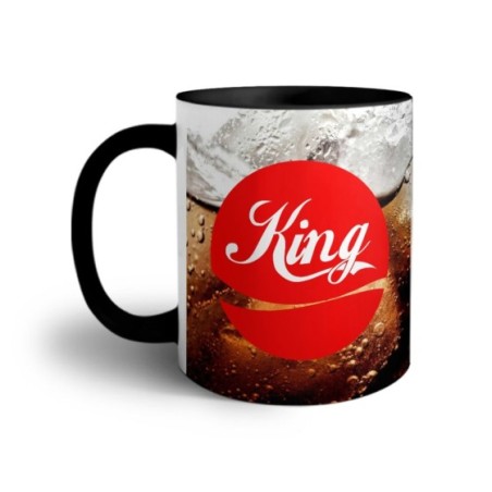 Tazza personalizzabile con nome king cola Love