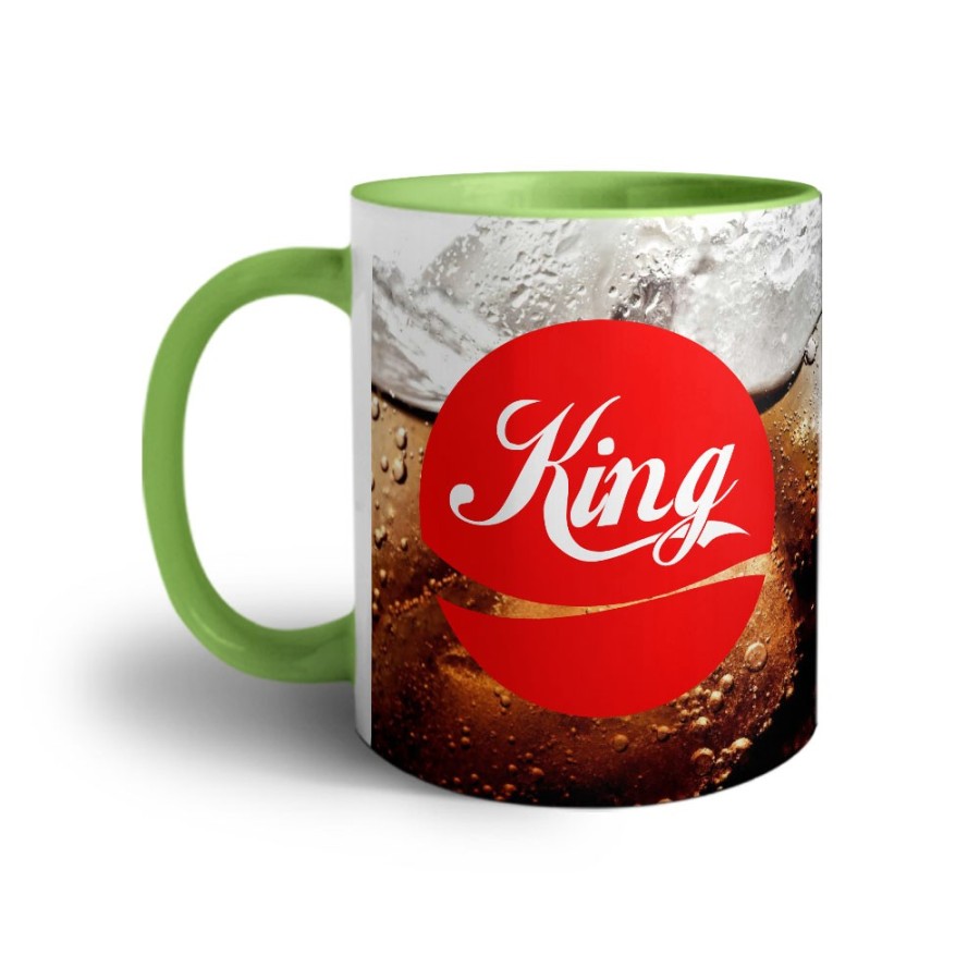 Tazza personalizzabile con nome king cola Love