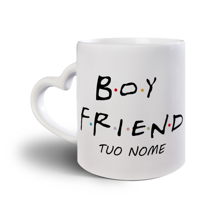 Tazza personalizzabile con nome boy friend friends Love