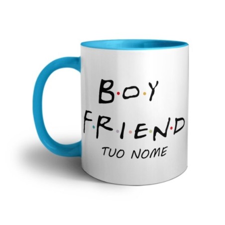 Tazza personalizzabile con nome boy friend friends Love