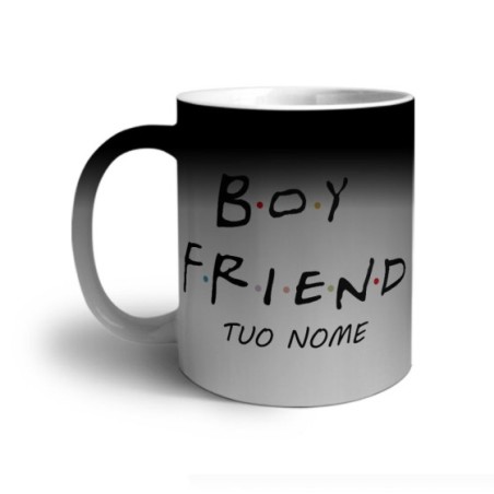 Tazza personalizzabile con nome boy friend friends Love