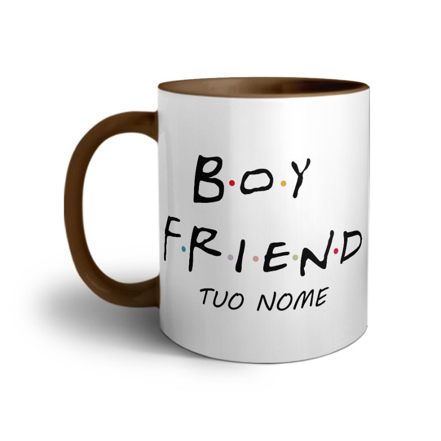 Tazza personalizzabile con nome boy friend friends Love