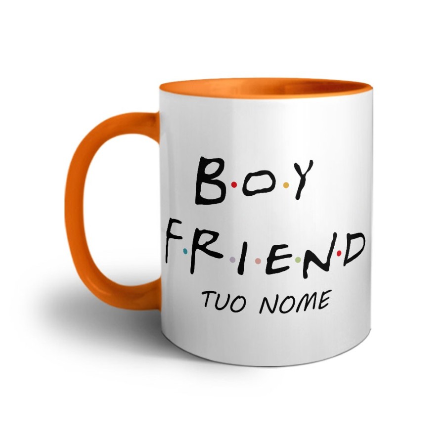 Tazza personalizzabile con nome boy friend friends Love