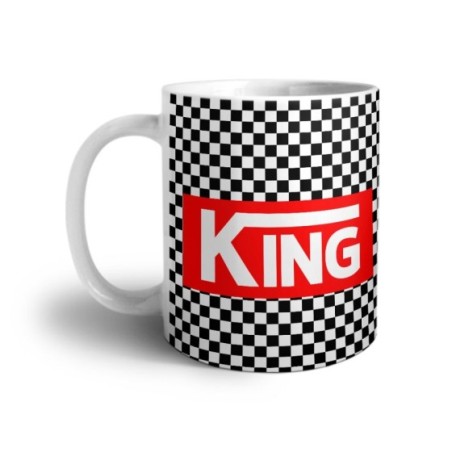 Tazza personalizzabile con nome v king