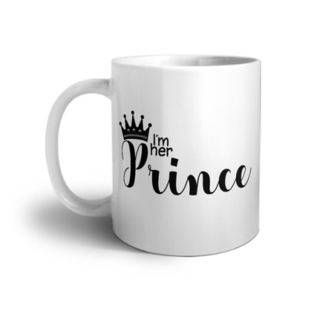 Tazza personalizzabile con nome i'm her prince