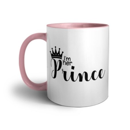 Tazza personalizzabile con nome i'm her prince Love