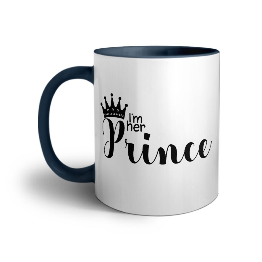 Tazza personalizzabile con nome i'm her prince Love