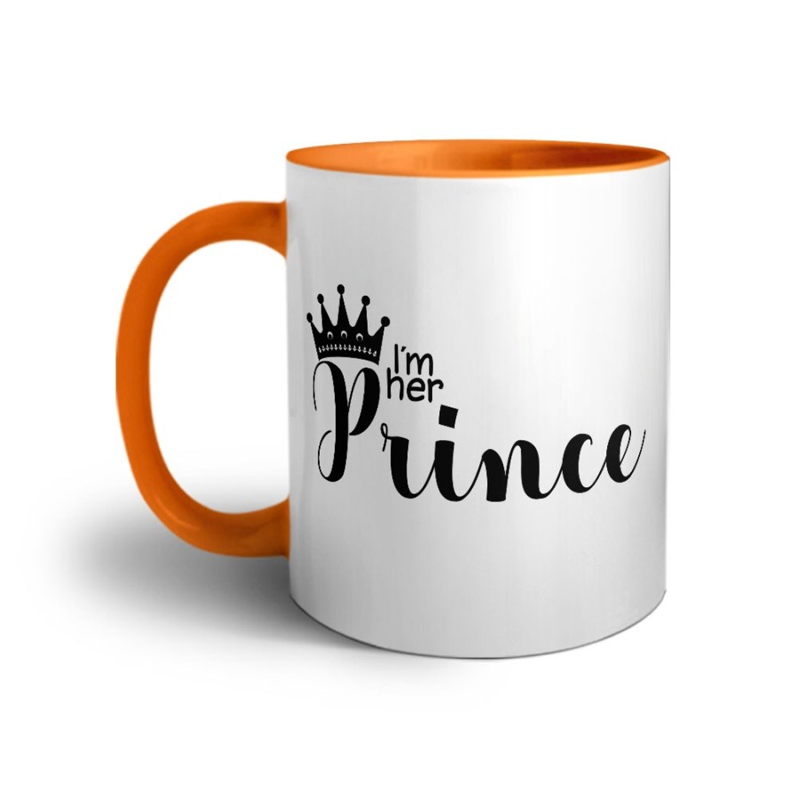Tazza personalizzabile con nome i'm her prince Love