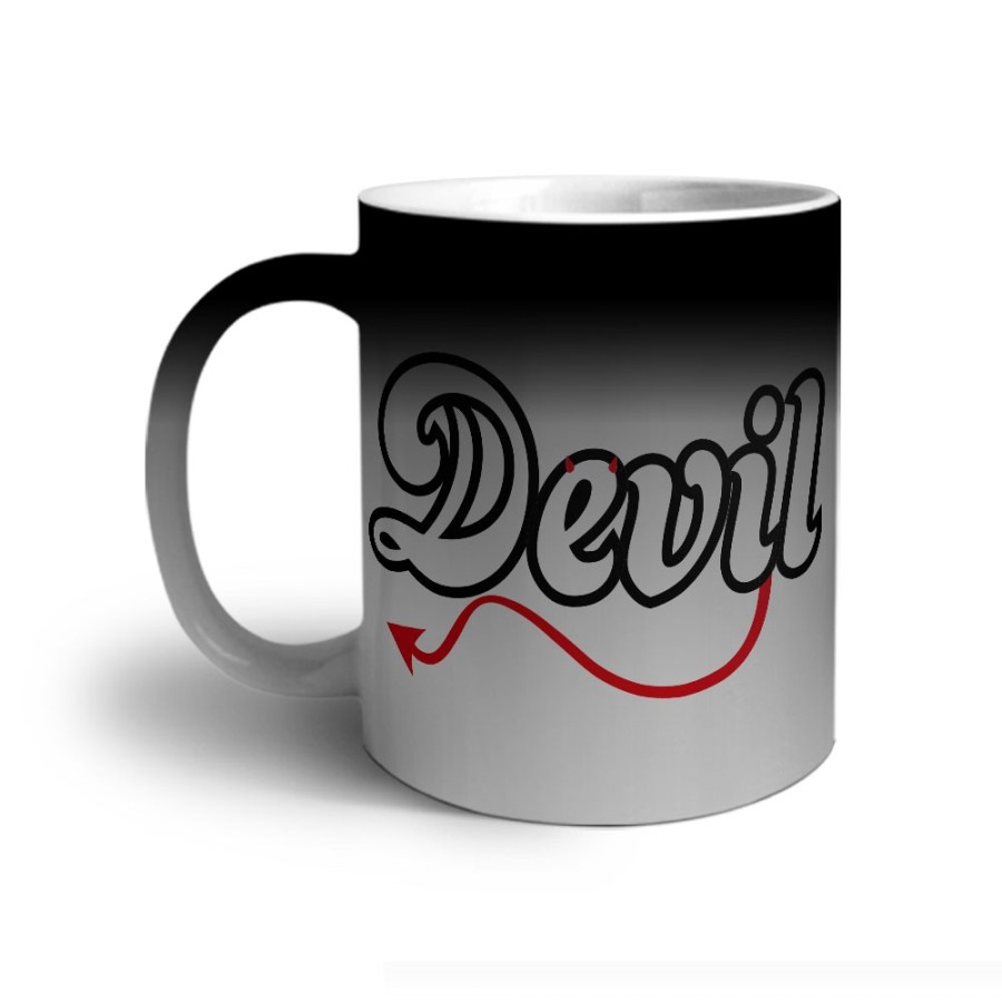 Tazza personalizzabile con nome devil Love