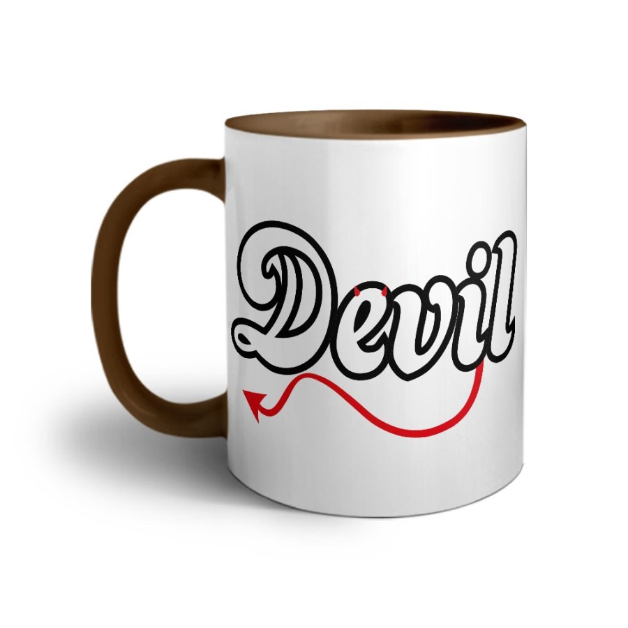 Tazza personalizzabile con nome devil Love