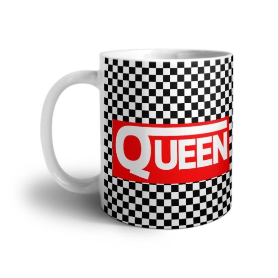 Tazza personalizzabile con nome v queen Love