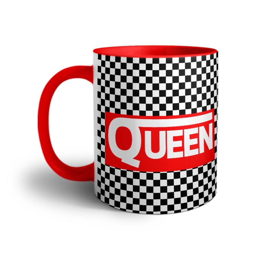 Tazza personalizzabile con nome v queen Love