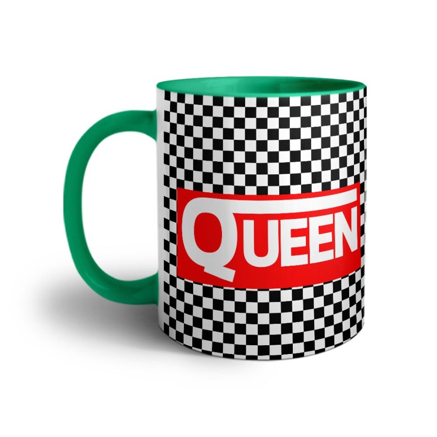 Tazza personalizzabile con nome v queen Love