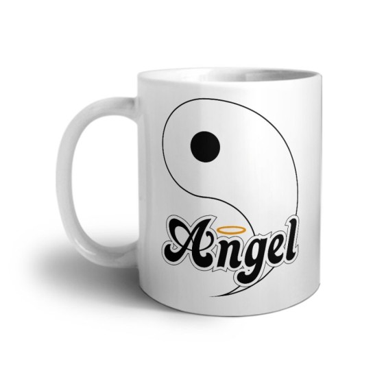 Tazza personalizzabile con nome yang angel Love