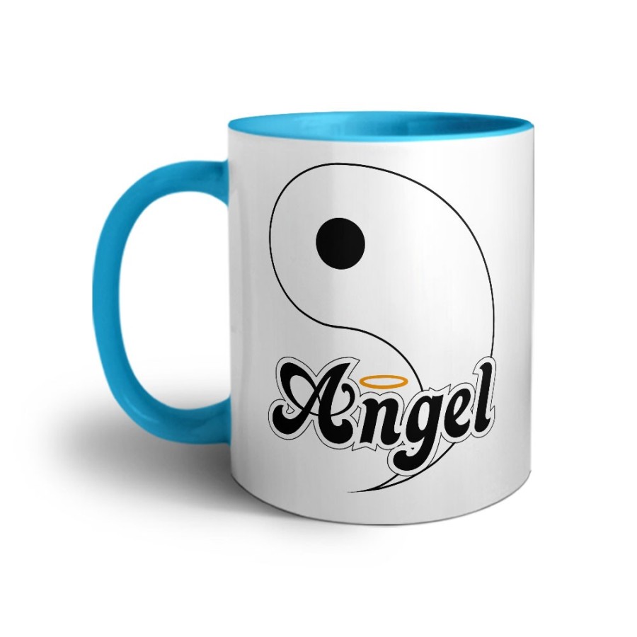 Tazza personalizzabile con nome yang angel Love