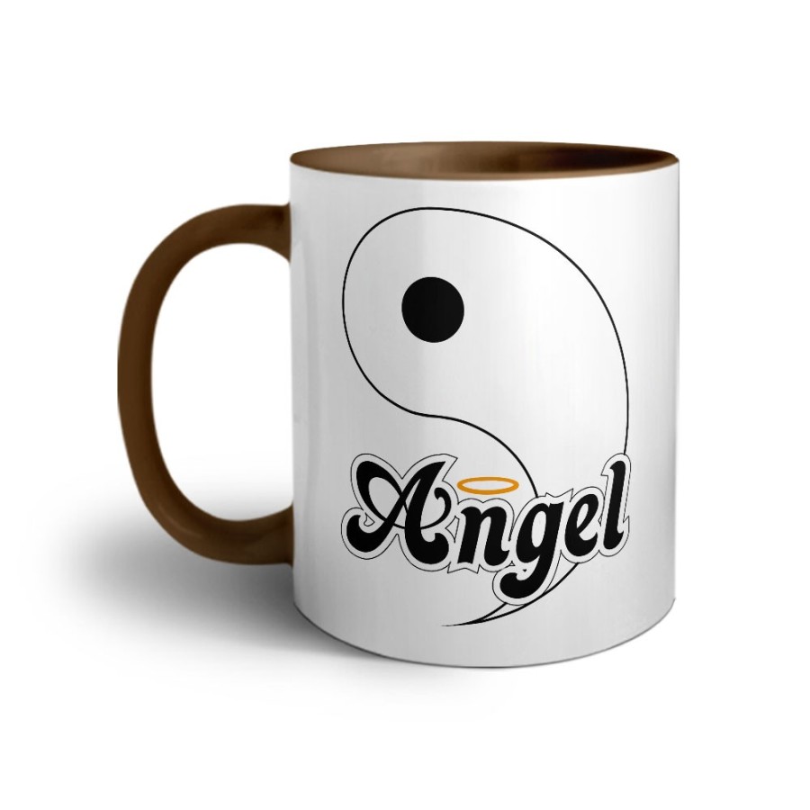 Tazza personalizzabile con nome yang angel Love