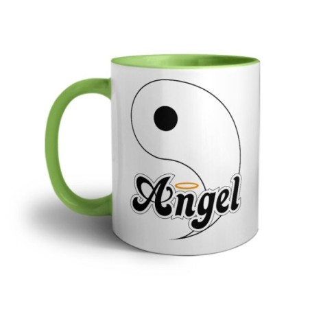 Tazza personalizzabile con nome yang angel Love