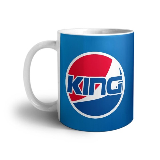 Tazza personalizzabile con nome king pepsi Love