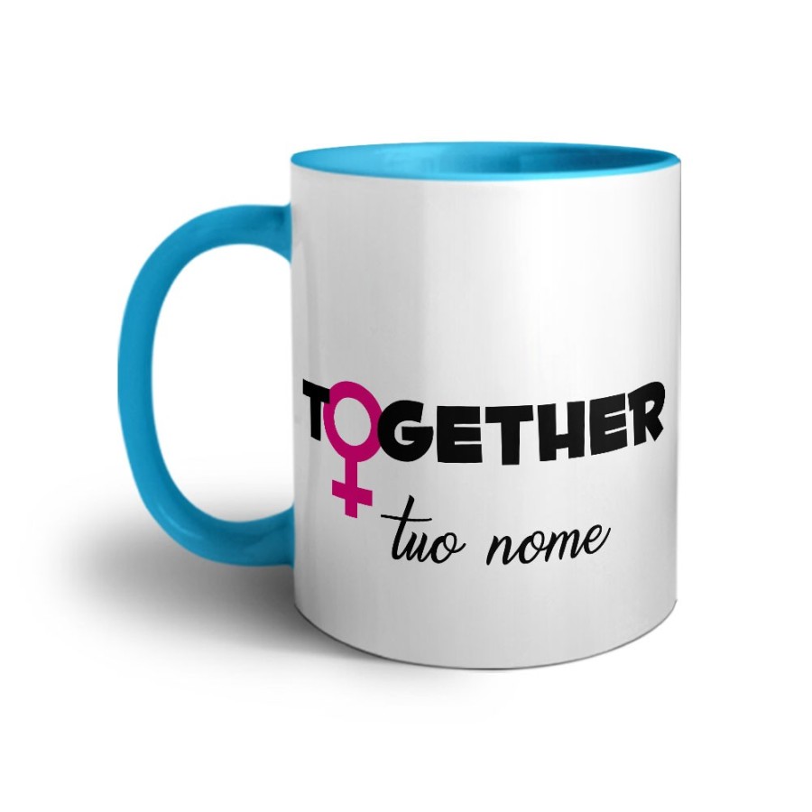 Tazza personalizzabile con nome together Love