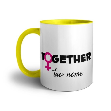 Tazza personalizzabile con nome together Love