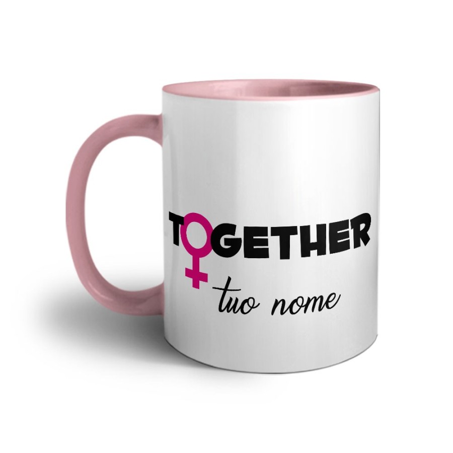 Tazza personalizzabile con nome together Love