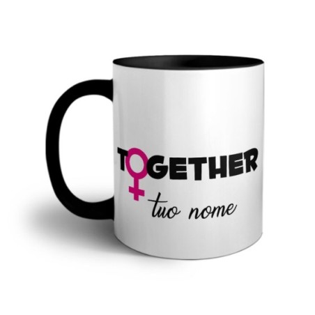 Tazza personalizzabile con nome together Love