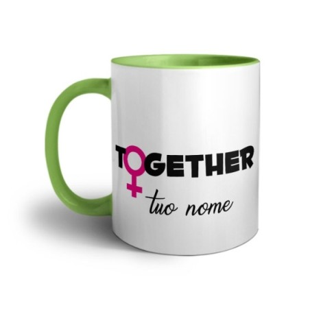 Tazza personalizzabile con nome together Love