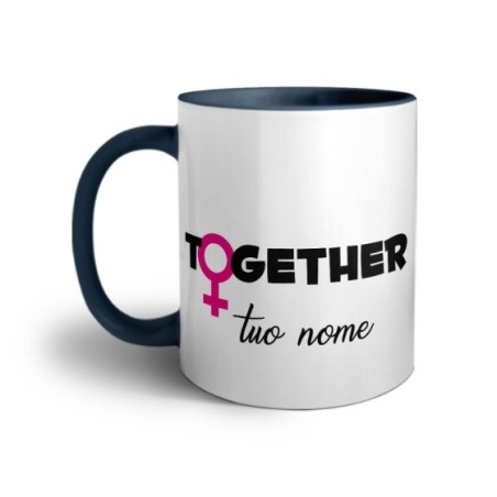 Tazza personalizzabile con nome together Love