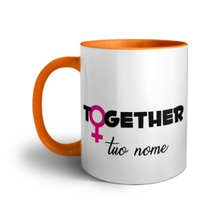 Tazza personalizzabile con nome together Love