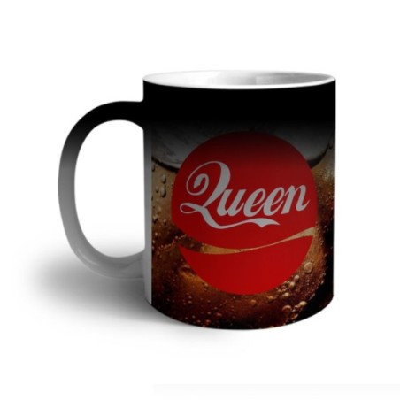 Tazza personalizzabile con nome queen cola Love