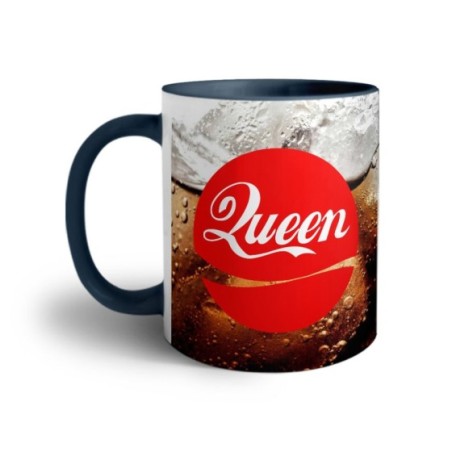 Tazza personalizzabile con nome queen cola Love