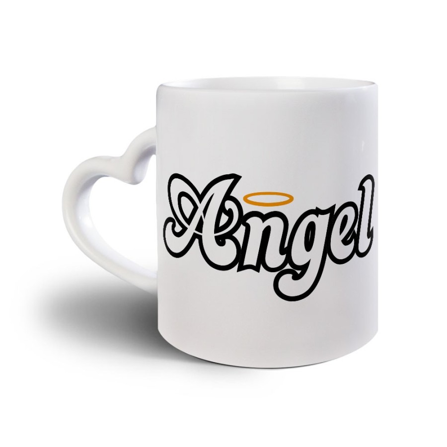 Tazza personalizzabile con nome angel Love