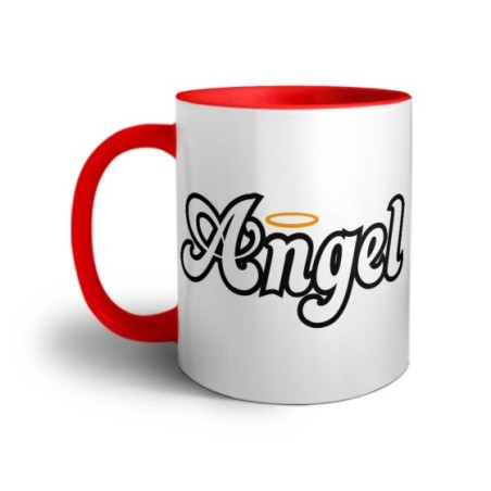 Tazza personalizzabile con nome angel Love