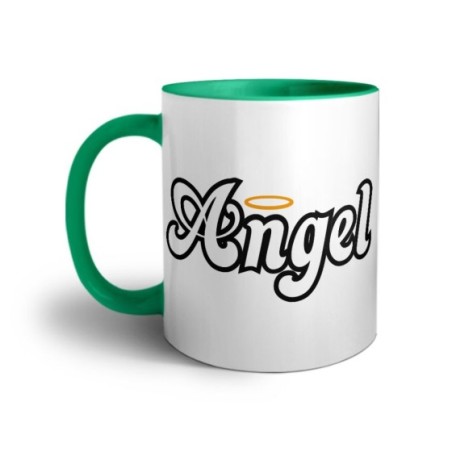Tazza personalizzabile con nome angel Love