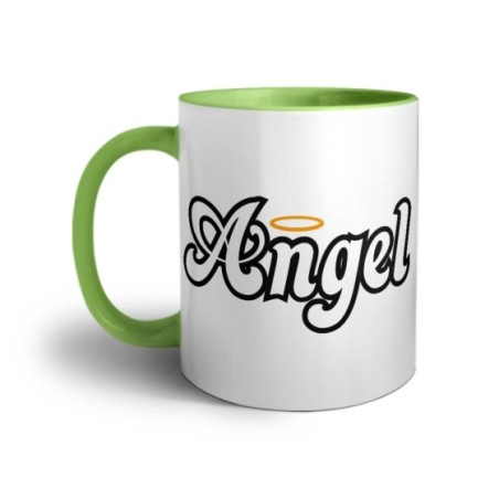 Tazza personalizzabile con nome angel Love